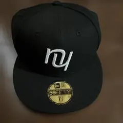 キャップ NEIGHBORHOOD NEWERA ネイバーフッド ニューエラ 黒 NEIGHBORHOOD x NEWERA 59FIFTYブラックキャップ - アクセサリーの