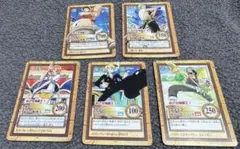 【希少】【美品 】ワンピース カードダス ハイパーバトル めざせ海賊王5枚セット