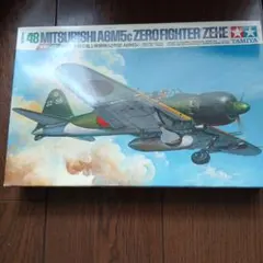 タミヤ 1/48 三菱 A6M5c 零戦52型丙 プラモデル　1983年のサムネイル