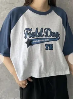 WEGO クロップドトップス　Tシャツ　FREEサイズのサムネイル