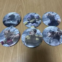 アニメキャラクター缶バッジ6個セット バラ売り可