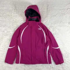 ザ・ノースフェイス HYVENT マウンテンパーカー ドローコード M ピンク
