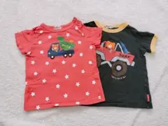 ホットビスケッツTシャツ2枚セット　乗り物