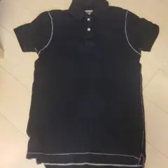 即購入可★メンズ　黒ポロシャツ　Mのサムネイル
