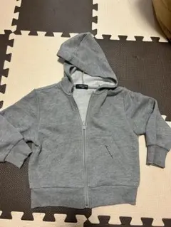 COMME CA ISM グレー パーカー 100A