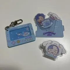 NCT サンリオ　ジェノ　シナモン　キーホルダー　クリップ　アクスタ