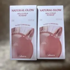 新品 オホーラネイル強化剤 ミルクシロップ ローズヒップ　2本セット