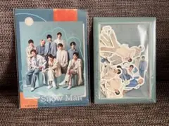 Snow Man  フレークシール・ミニクリアファイル！