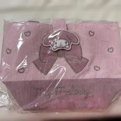 ランチトートバッグ　コーデュロイ　マイメロディ