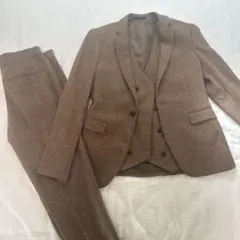 DRESS PRODUCTION タキシード ツイード スリーピース　蝶ネクタイ