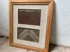⌘ kilim art ⌘ ヴィンテージ キリム 絵画 アート インテリア - メルカリ