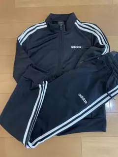 【美品】adidas アディダスセットアップレディースL ブラック