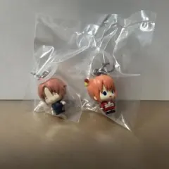 銀魂　めじるしアクセサリー　神楽　神威　２体セット