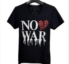 rare 2011ss Roen NO WAR Skull Heart Tee