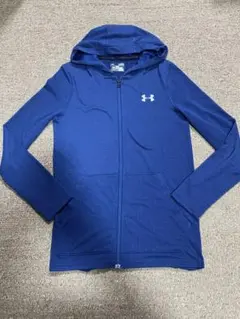 Under Armour フルジップアップ パーカー ジャケット 青 Sのサムネイル