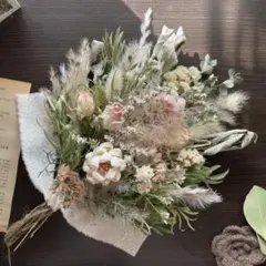 ドライフラワースワッグ 32センチ