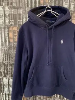 Polo By Ralph Lauren パーカー レディースM ネイビー