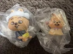 SKZOO スキズ　ガチャ　サウナフィギュア　めじるしアクセサリー