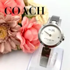 稼働/新品電池 COACH コーチ クォーツ レディース 腕時計 11Pダイヤ 