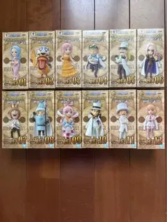 ワンピース ワールドコレクタブル 世界会議1 世界会議2 全12種 ワーコレ