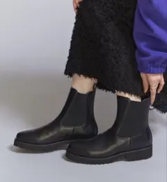 サイドゴアブーツ 本革 24