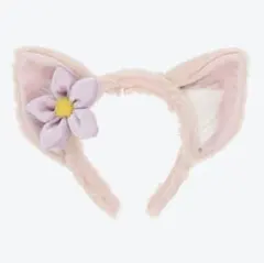猫耳カチューシャ 花飾り付きTDC
