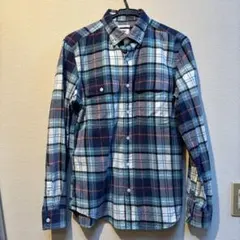 OLD NAVY スリムフィット チェック柄ネルシャツ S
