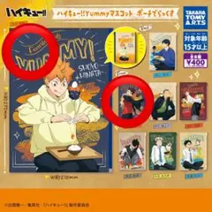 ハイキュー!!yummyマスコット　ポーチでらっくす　日向翔陽　西谷夕