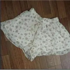 COLZA花柄シフォンキュロット ショートパンツ