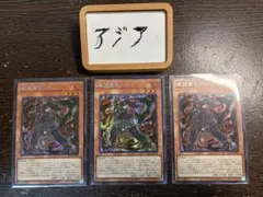 アジア】遊戯王 雙王の械 シークレット 3枚 アジア版 亜シク - メルカリ