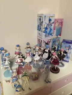 Re:ゼロから始める異世界生活　リゼロ　ラム　レム　フィギュア　まとめ売り