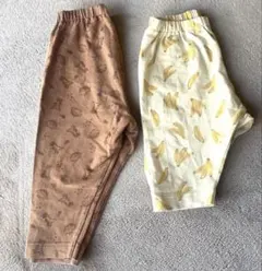 ユニクロ　レギンスパンツ　80サイズ　2枚セット.