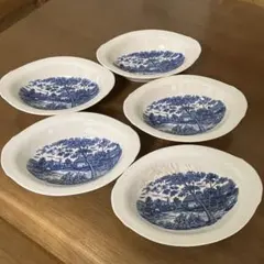 昭和レトロ　カレー皿5枚