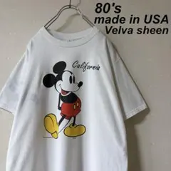 三つ目ミッキーTシャツ USA 90s USA製 3つ目 ミッキー Tシャツ 三つ目 - メルカリ