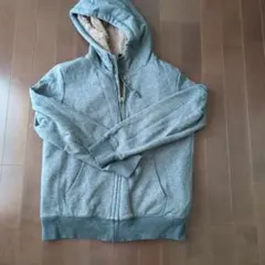 UNIQLOグレー フリース フルジップパーカー Ｌ