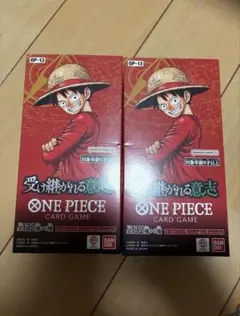 ONE PIECEカードゲーム 受け継がれる意志 2BOXセット - メルカリ