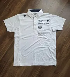 DESCENTE Move Sport ポロシャツ ホワイトのサムネイル