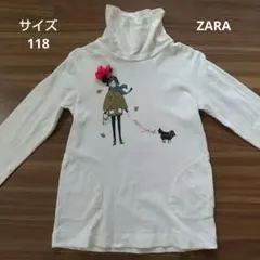 タートルネック ロンT 綿100％ ZARA