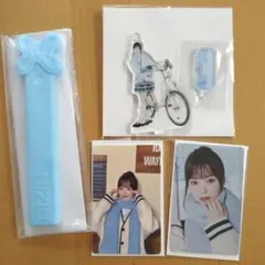 NiziU ハッピードロー リオ アクスタ うちわグリップカバー フォトカ③