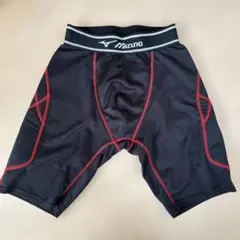 Mizuno スライディングパンツ Sサイズ ブラック/レッド