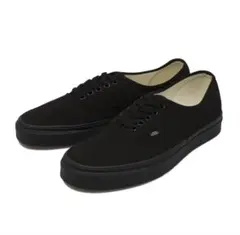 VANS ブラック スニーカー オーセンティック