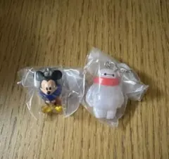 ディズニーキャラクターめじるしアクセサリーWinter ミッキー　ベイマックス