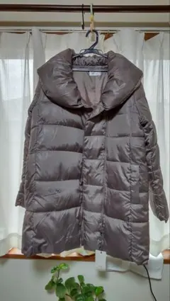 ☆未使用品！free nature ブラウン系 ダウンジャケット 　XL（LL）