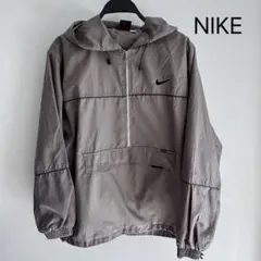 【ビンテージ】90s NIKE アノラックジャケット プルオーバー グレー XL