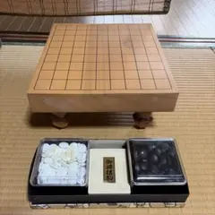 本格派】脚付き 将棋盤 厚み十分 高級感 木製 天然木 脚 へそ 付き