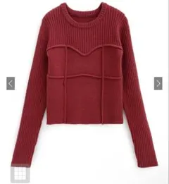 GRL ビスチェ風ニットトップス[dpk417]