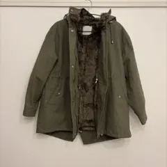 モッズファーコート カーキ