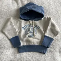 キッズ ベビー ヴィンテージ スウェット パーカー チャンピオン 古着 2トーン