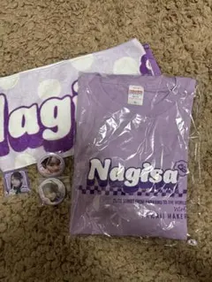 真鍋凪渚Tシャツ・バッジ・タオルセット