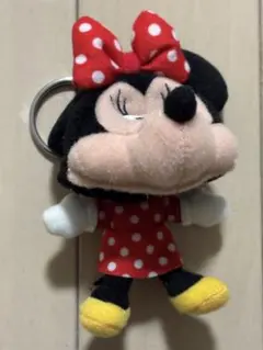 ディズニー ミニー ファンキャップ キーチェーン